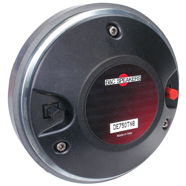 Main product image for B&C DE750TN-8 2" Titanium Horn Driver 8 Ohm 4-Bolt 294-615